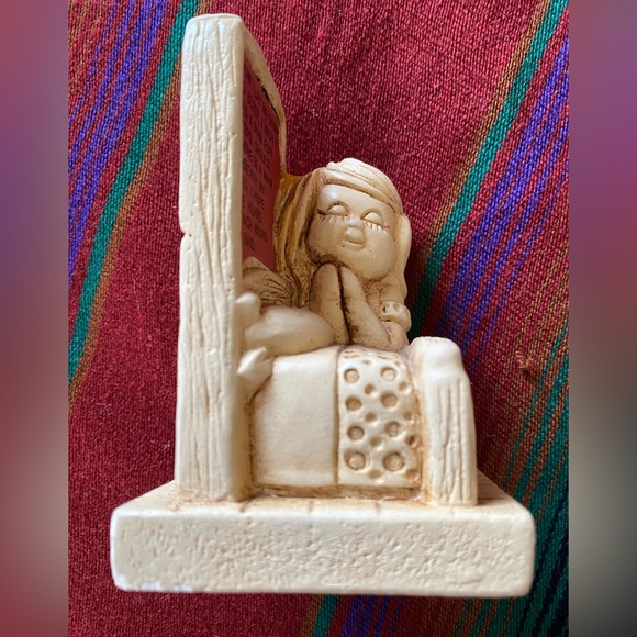 VTG 1972 Paula “ Man for Keeps Prayer” Sillisculpt Gal! W-308. USA. - Picture 5 of 10